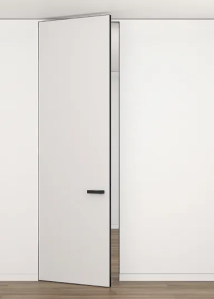 INVISIBLE дверь внешнего открывания с черной кромкой INVISIBLE дверь внешнего открывания с черной кромкой